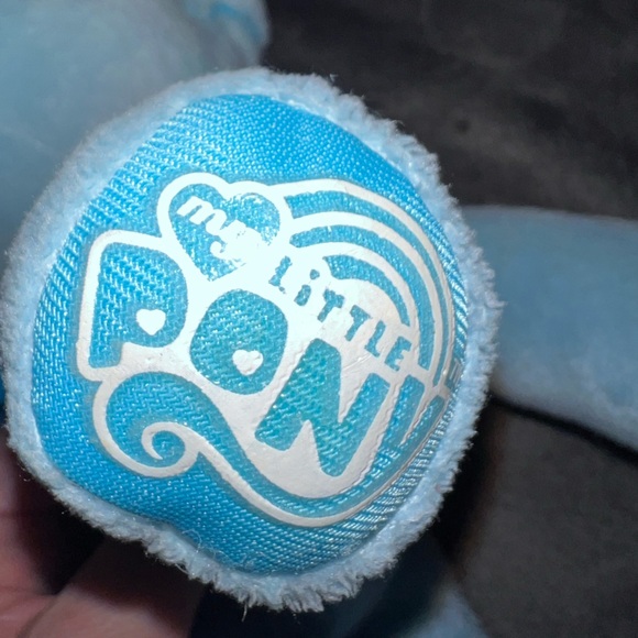 My Little Pony 2012 Rainbow Dash 12” Stuffed Plush Animal Toy MLP Blue Horse - Picture 11 of 11